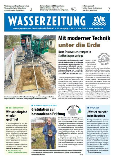 Wasserzeitung Ausgabe 1/2025