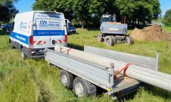 Rohrbruch Wittenbeck (Nasse Ecke)